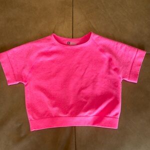 Athletic, Tight, Cropped Shirt